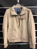 Giubbino Impermeabile Beige Zip Rossa Diesel Tg L