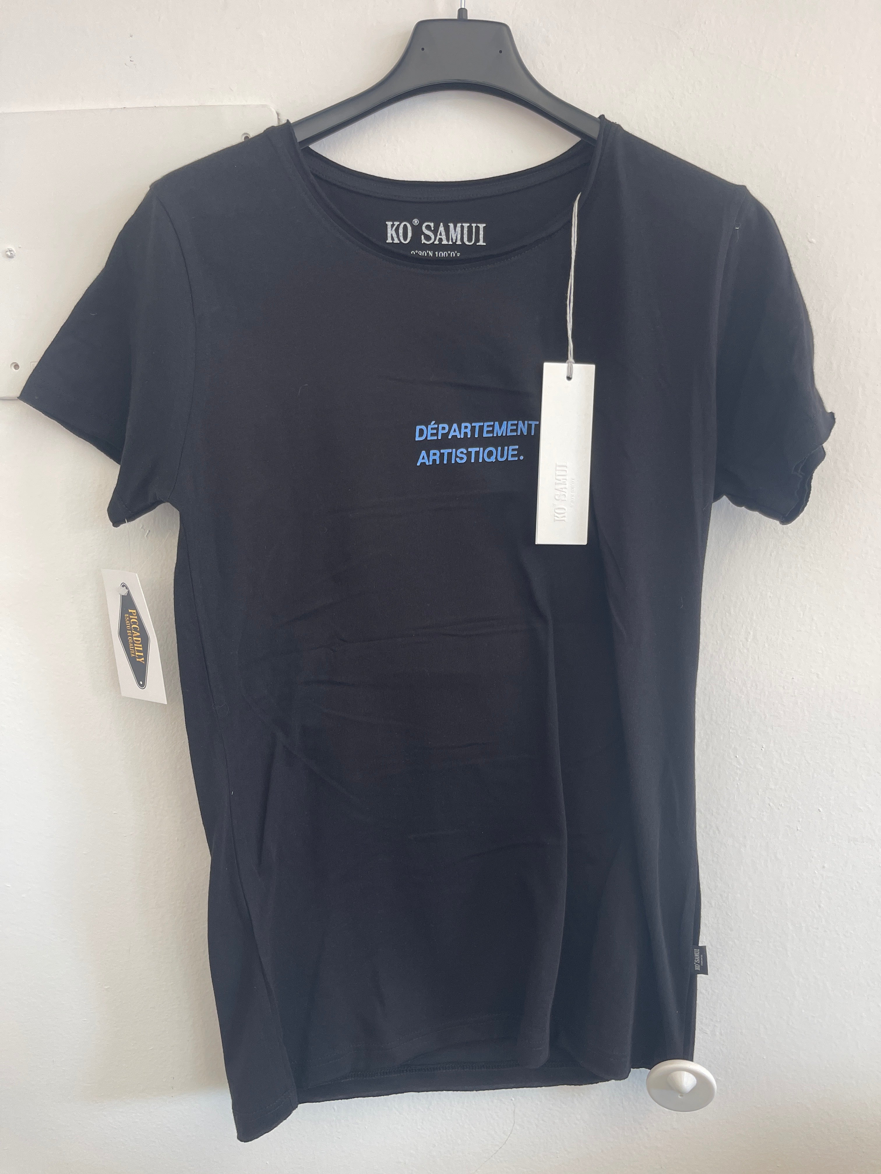 Maglietta Nera Ko Samui Department Artistique Tg Xs/l