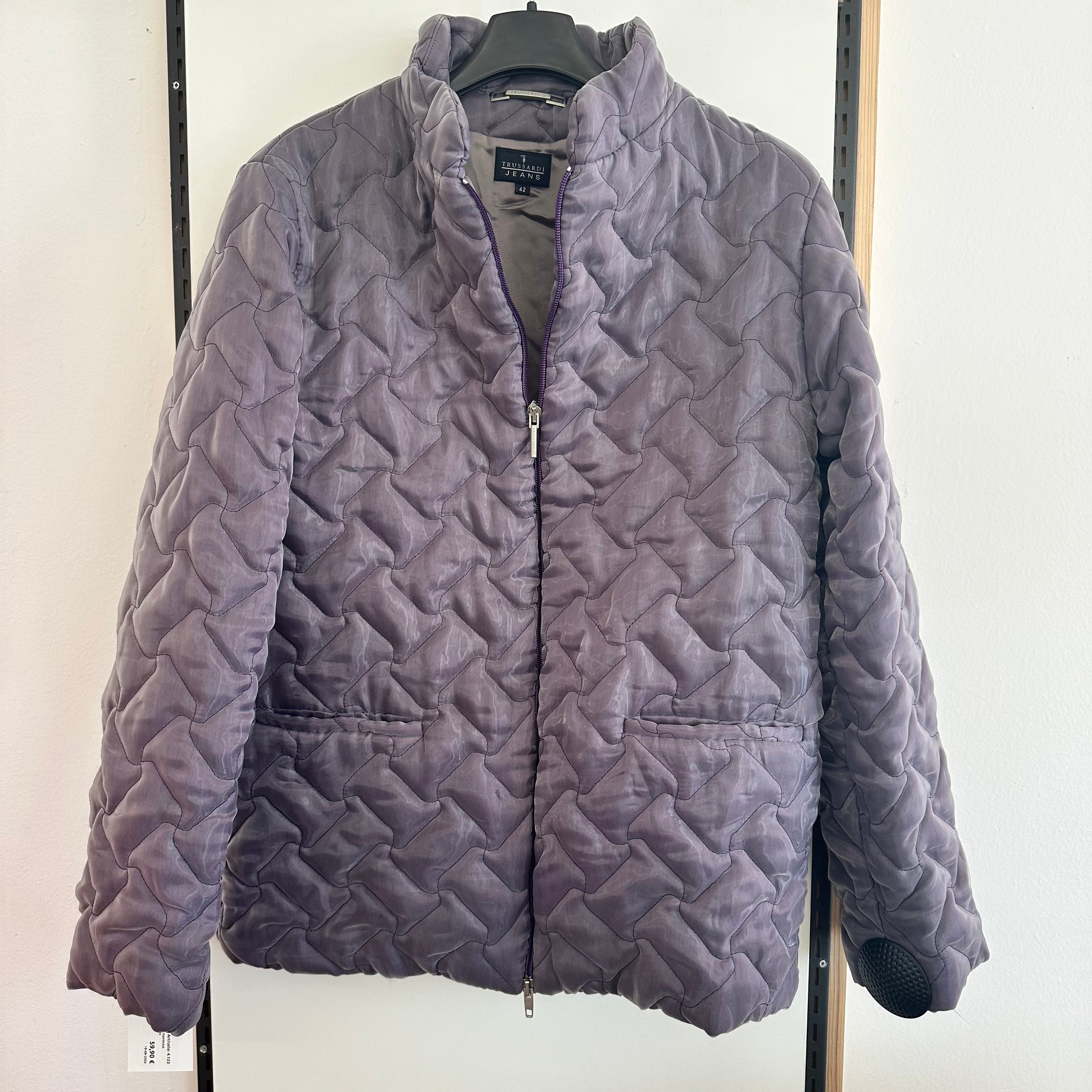 Giubbotto Violetta Fantasia Trussardi Jeans Tg 42