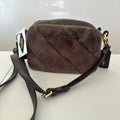 Borsa Marrone Ecopelo Pelle Braccialini