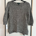 Maglioncino Grigio Nero Lauren Jeans Company Tg M  Ralph Lauren