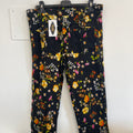Pantalone Nero Floresle Dolce&gabbana Tg 40