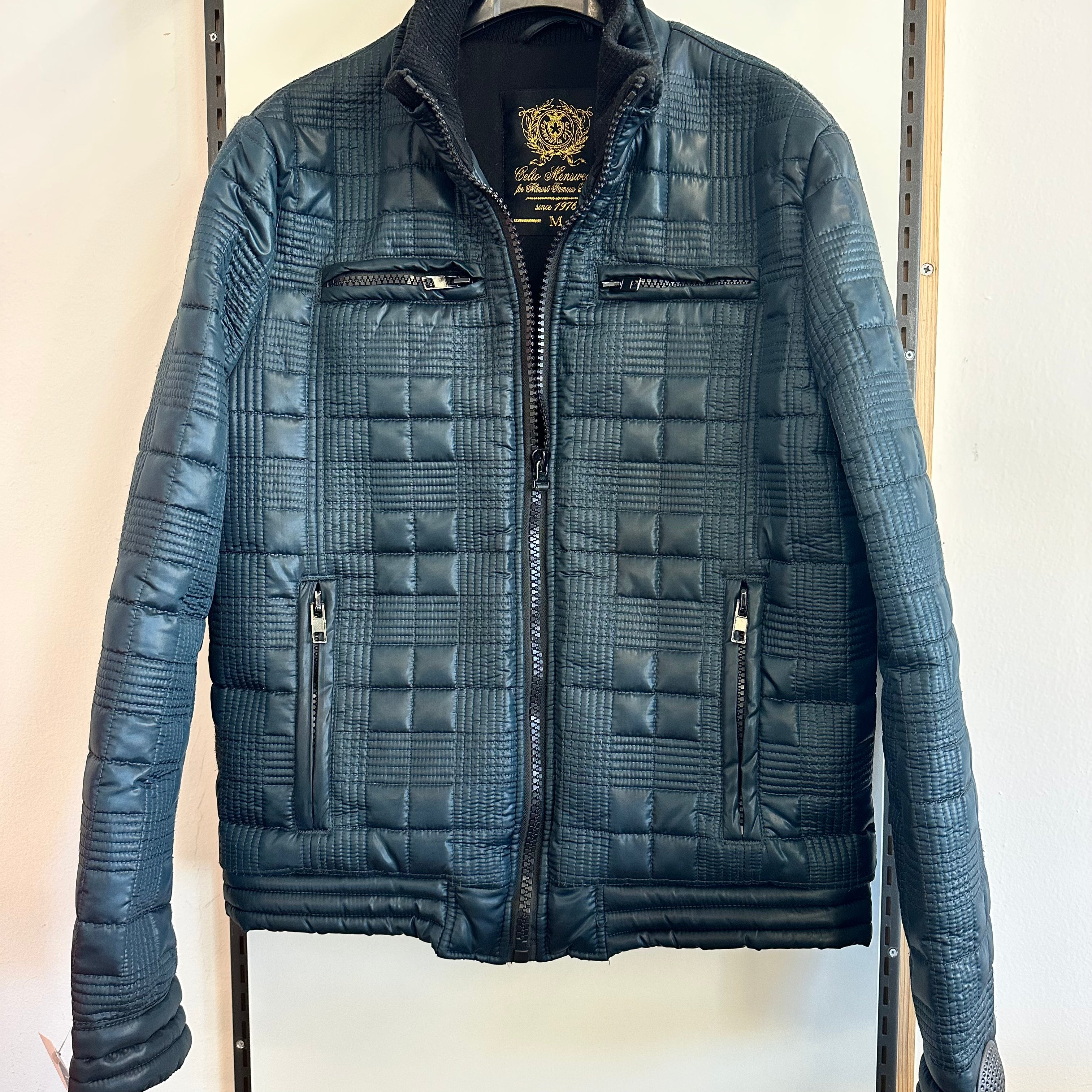 Giubbotto Uomo Color Petrolio Celio Menswear Tg M