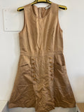 Vesitito Smanicato Beige Valentino Miss V  Con Cintura Tg 46