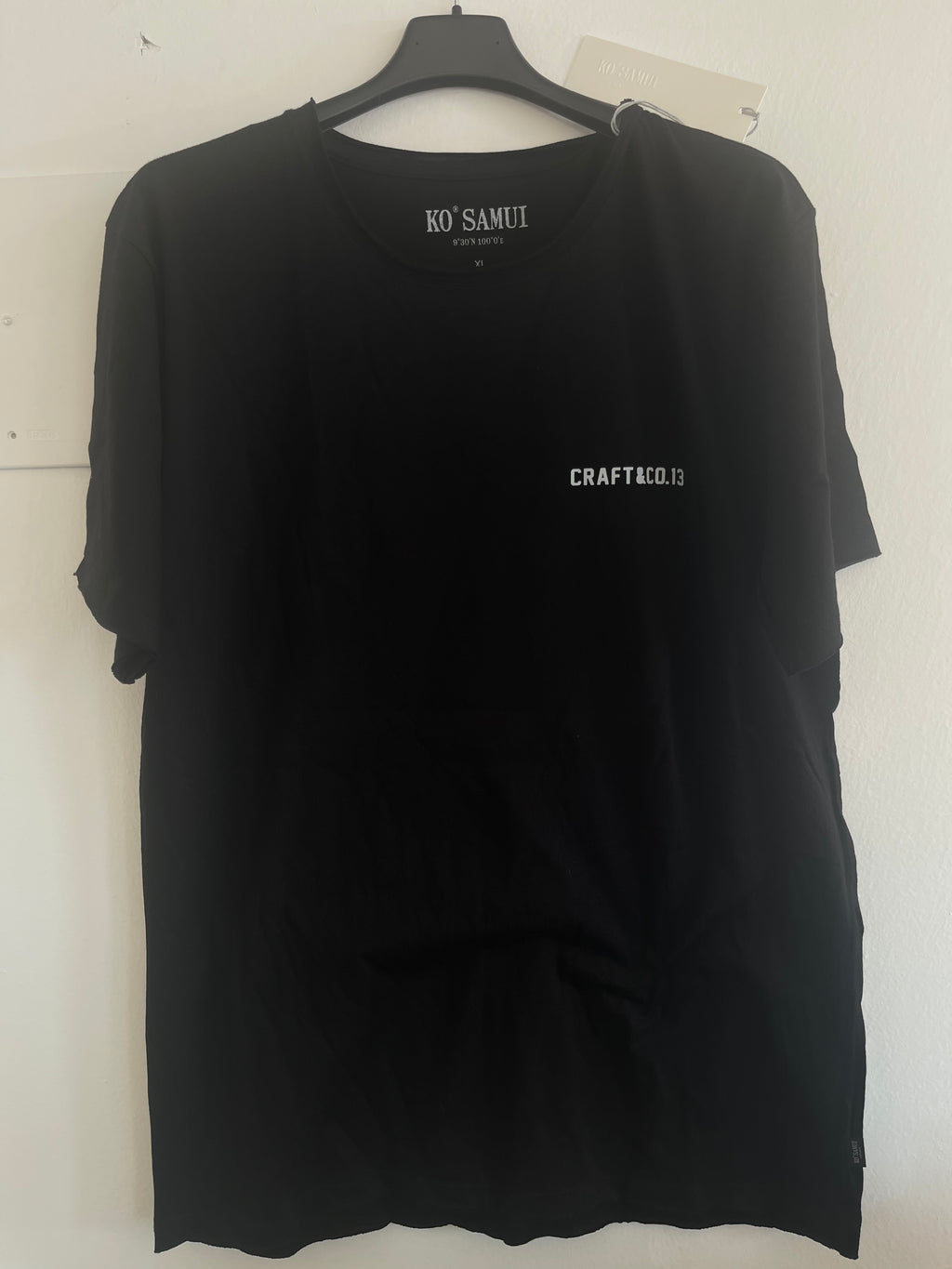 Maglietta Nera Ko Samui Varie Taglie E Stampe