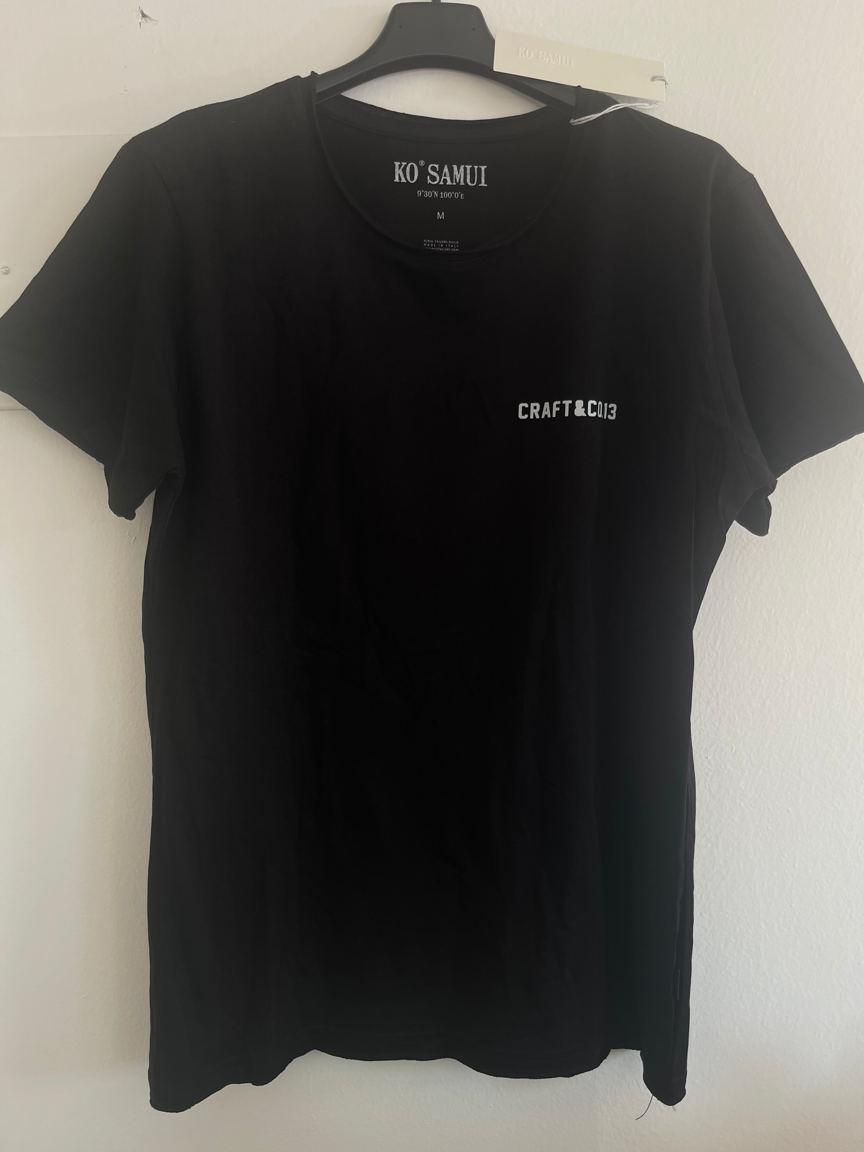 Maglietta Nera Ko Samui Varie Taglie E Stampe