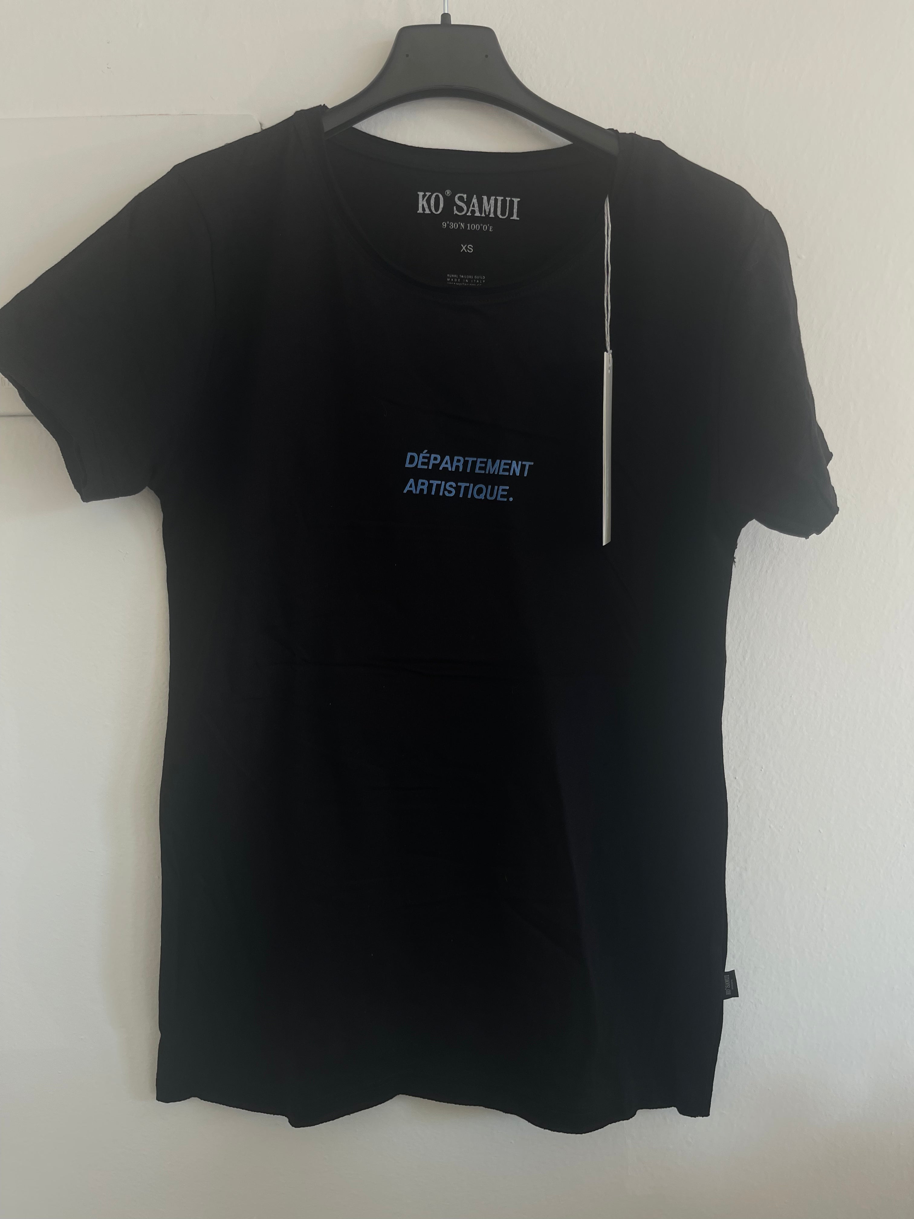 Maglietta Nera Ko Samui Varie Taglie E Stampe