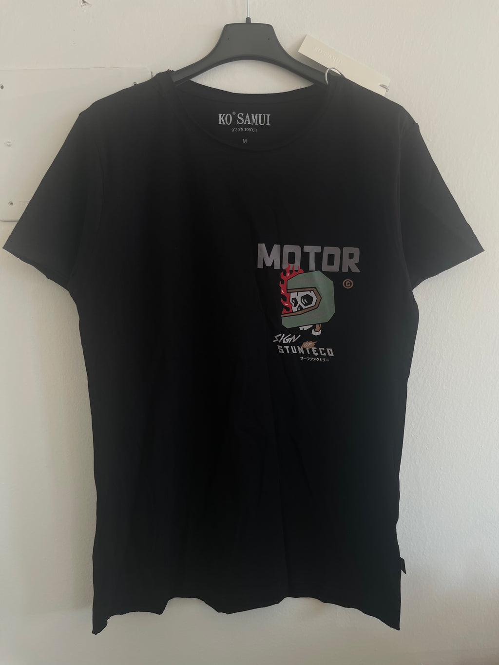 Maglietta Nera Ko Samui Varie Taglie E Stampe