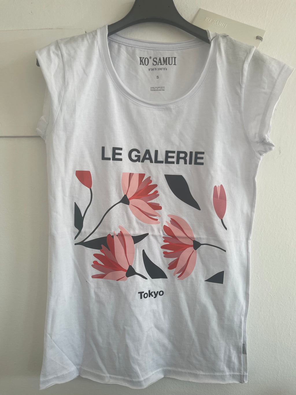 Maglietta Bianca Ko Samui Varie Taglie E Stampe