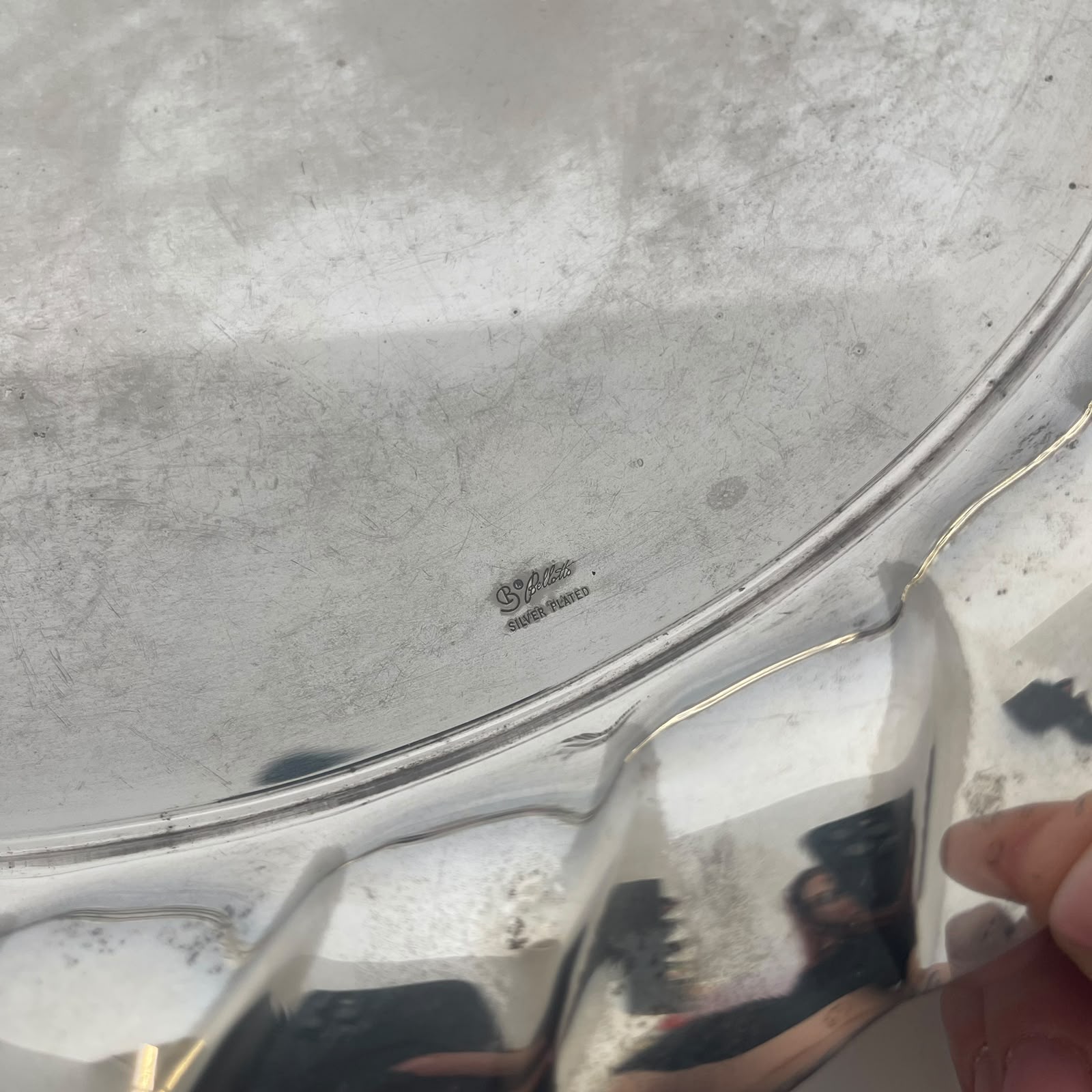 Vassoio Silver Plate Bellotto