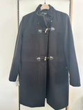 Cappotto Nero Montgomery Liza Lu Tg 50